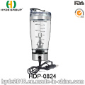 Newly 450ml Plastic Electric Vortex Shaker Bottle, Electric Protein Shaker Bottle (HDP-0824)